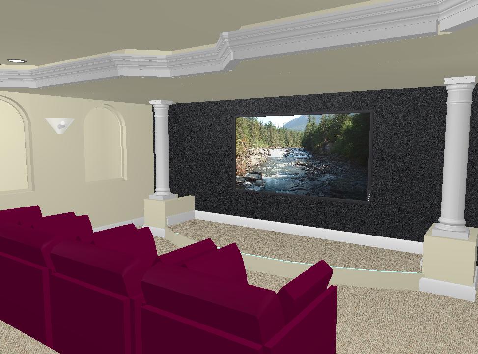 Home Theater on CAD 