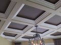 Coffered Ceiling Painted