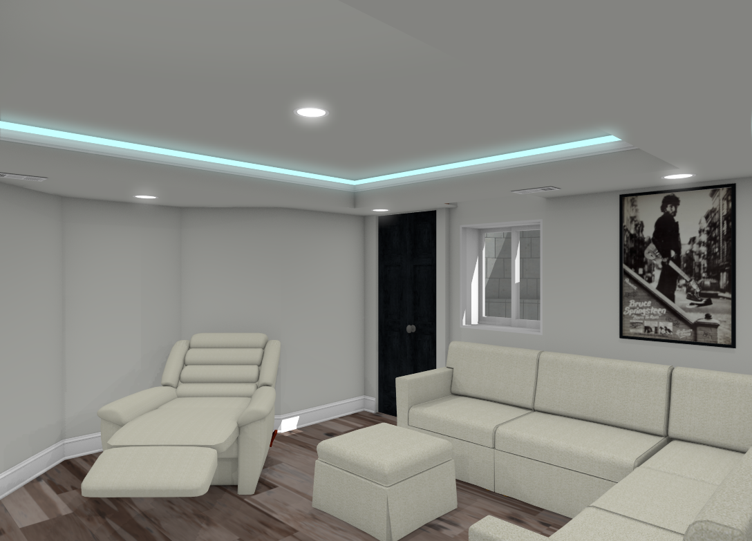 BASEMENT FINISHING PLAN