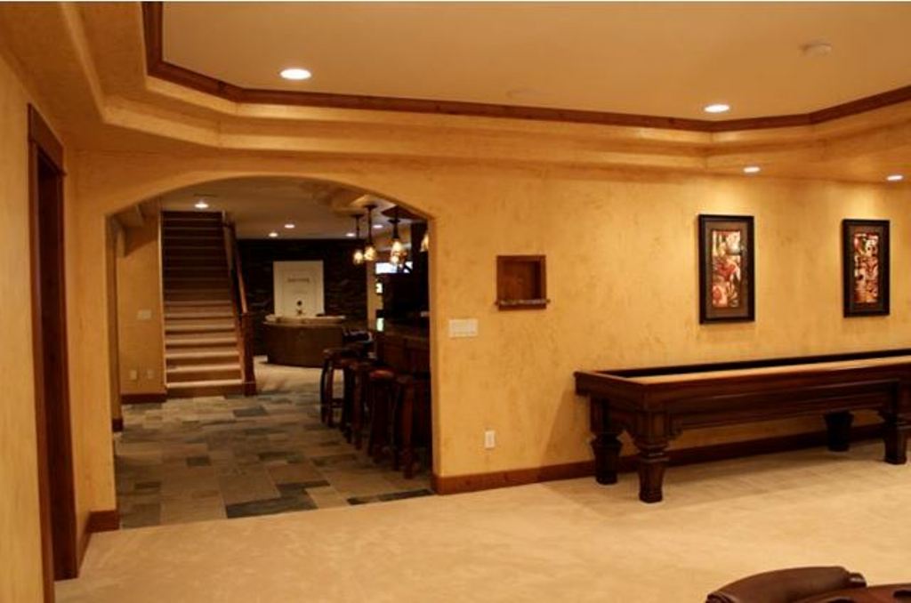 Basement Design Photo Gallery Of Finished Basement Designs Usa